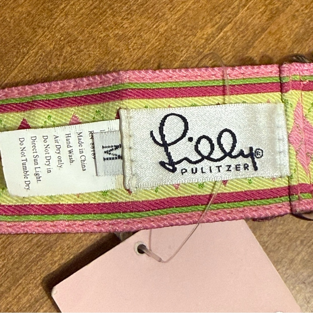 NWT Lilly Pulitzer belt sz M - Picture 4 of 5